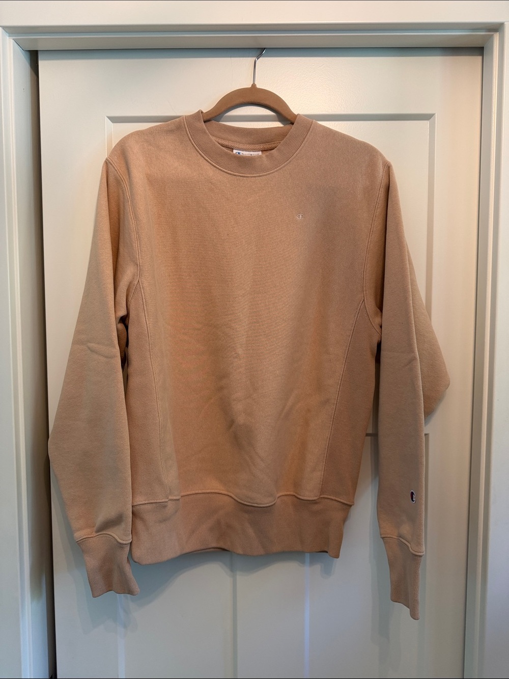 Unisex Champion Reverse Weave  Sweatshirt in Beige - Classic